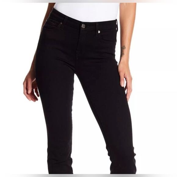 7 for all mankind kimmie crop contour waist skinny size 26 - Picture 2 of 16